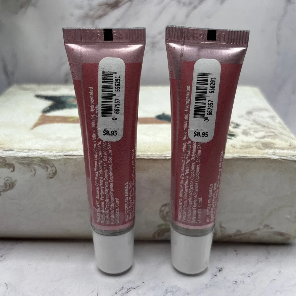 Bath & Body Works Champagne Toast Lip Gloss 2 Pack 0.47 oz New Sealed